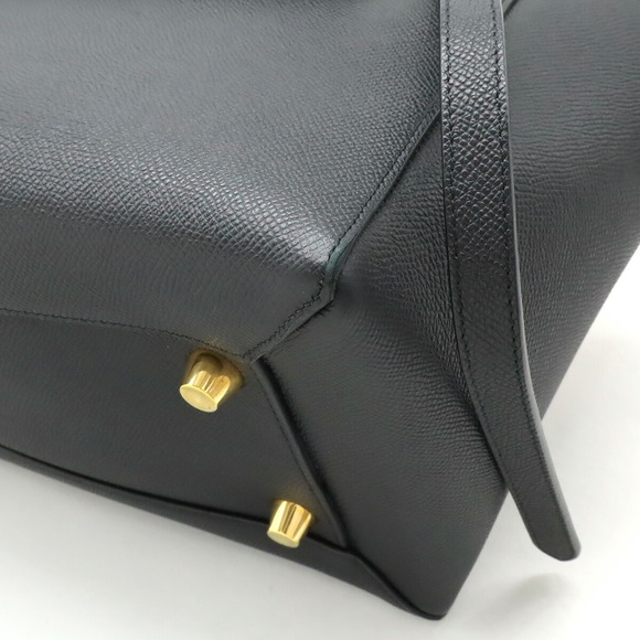 CELINE Belt Bag Shoulder Bag Black Leather - Picture 3 of 9